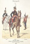 Почтовая карточка (открытка) «Неаполитанские конные егеря. 1812 г.»